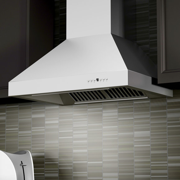 48" Professional 700 CFM Ducted Wall Mount Range Hood in Stainless Steel