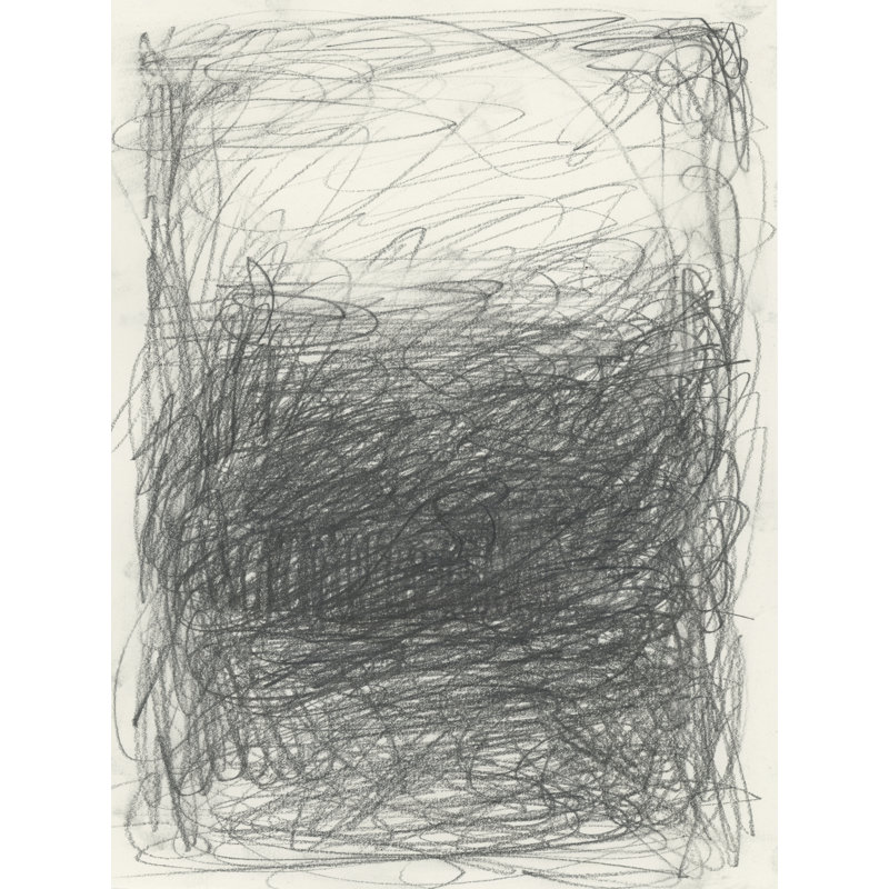 Scribble Scrabble Frame I by Ethan Harper - Wrapped Canvas Print, 46 cm H x 30 cm W