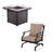 4 - Person Patio Conversation Set with Cushions-1064606758