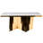Harvin Rectangular Marble Top Dining Table – Modern Luxury Statement Piece-269847849-339193750