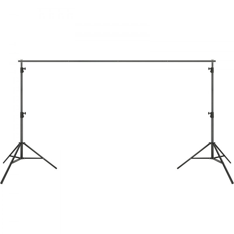 Support de fond robuste 11,48 x 9,58 pi, support de photographie réglable en hauteur