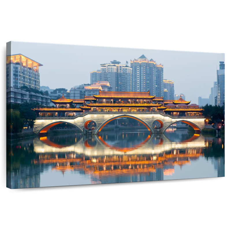 Lilie Anshun Bridge Reflection I