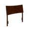 Tête de lit simple en bois Phoenix, noyer-848364176-848364177