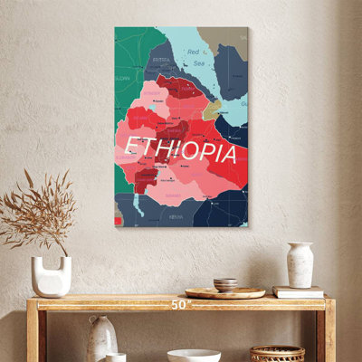 Aliaz Ethiopia Detailed Map