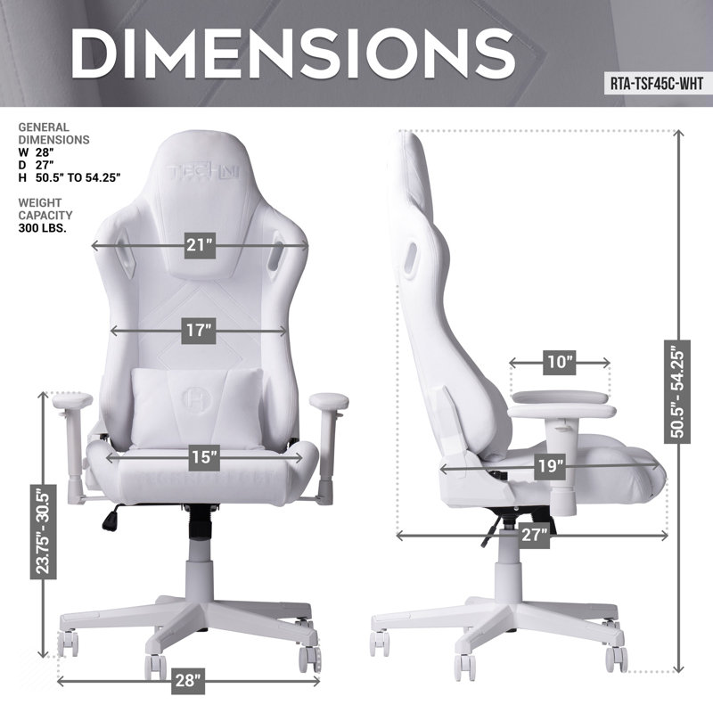 White Velvet Memory Foam Ergonomic Gaming Chair with Adjustable Arms