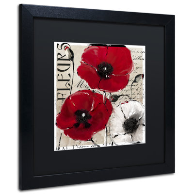 Jadaya 'Rouge One' Framed Graphic Art