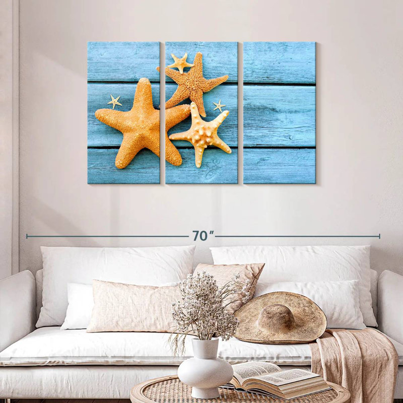 Étoile de mer rustique, H 28 po x l 45 po