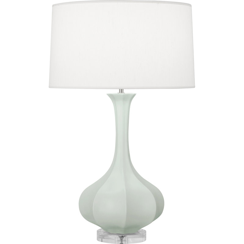 Pike Table Lamp, Matte Celadon