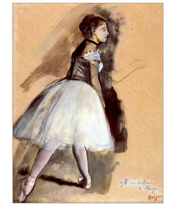 Edgar Degas - Wrapped Canvas Painting