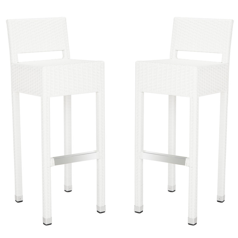 Tabouret de bar 30 po Ousley, blanc