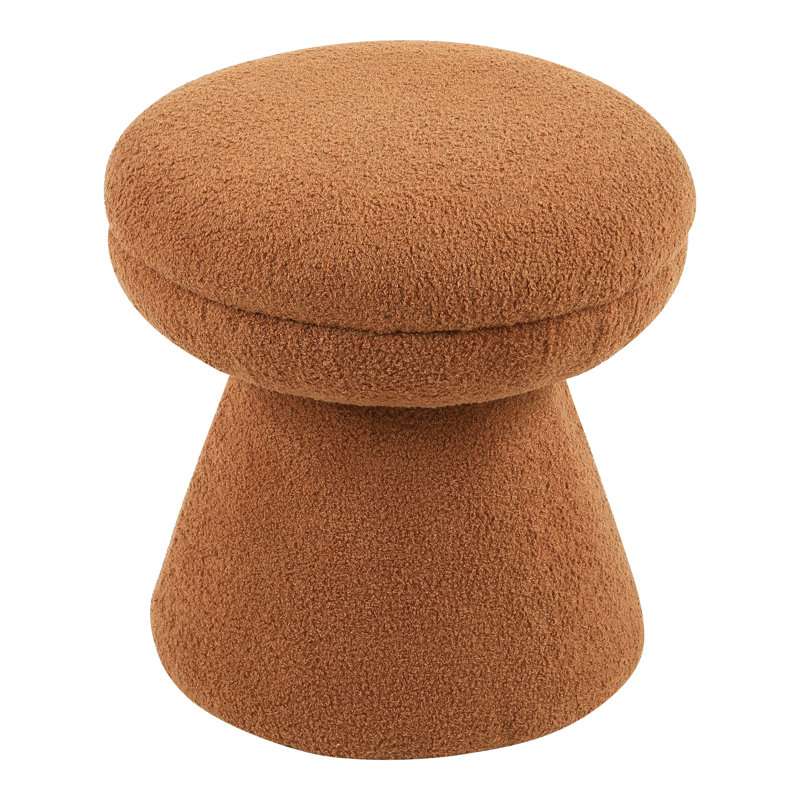 Tabouret d'appoint Rachal, Orange
