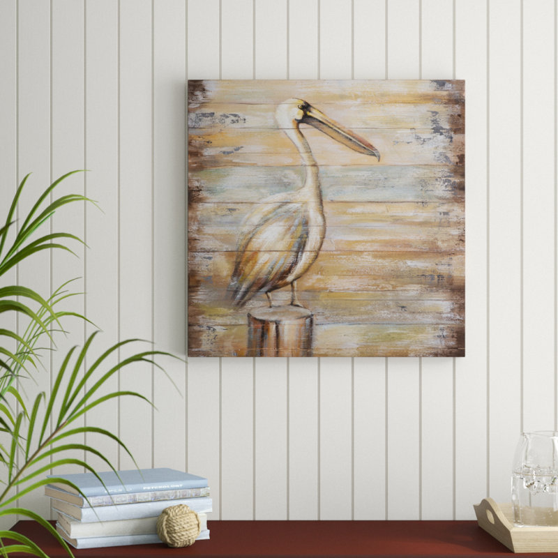 «Vintage and Winged», reproduction sur bois