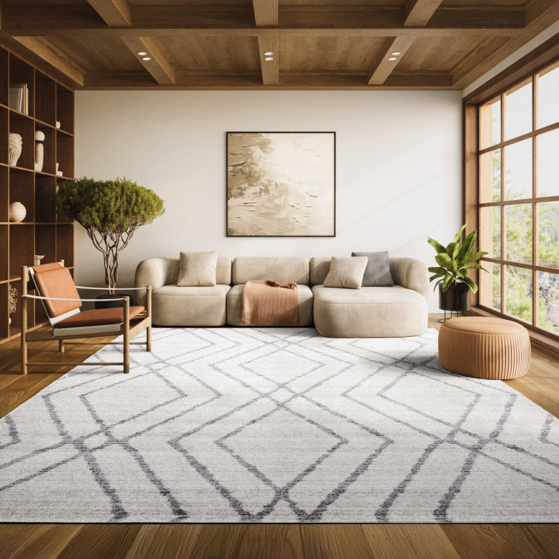 Gantz Performance Geometric Rug, Rectangle 8' x 10'