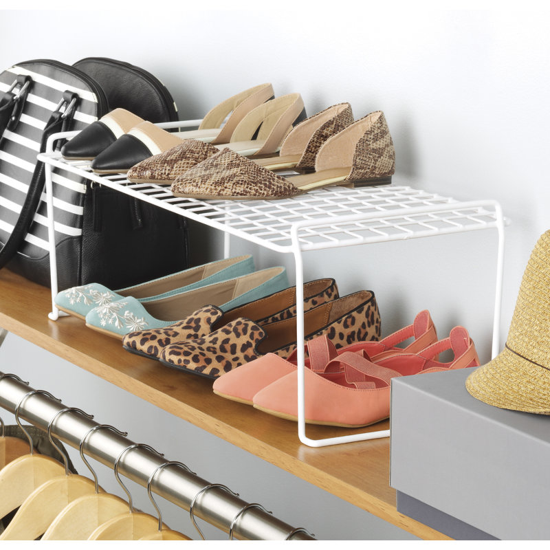 6 Pair Stackable Stacking Shelf