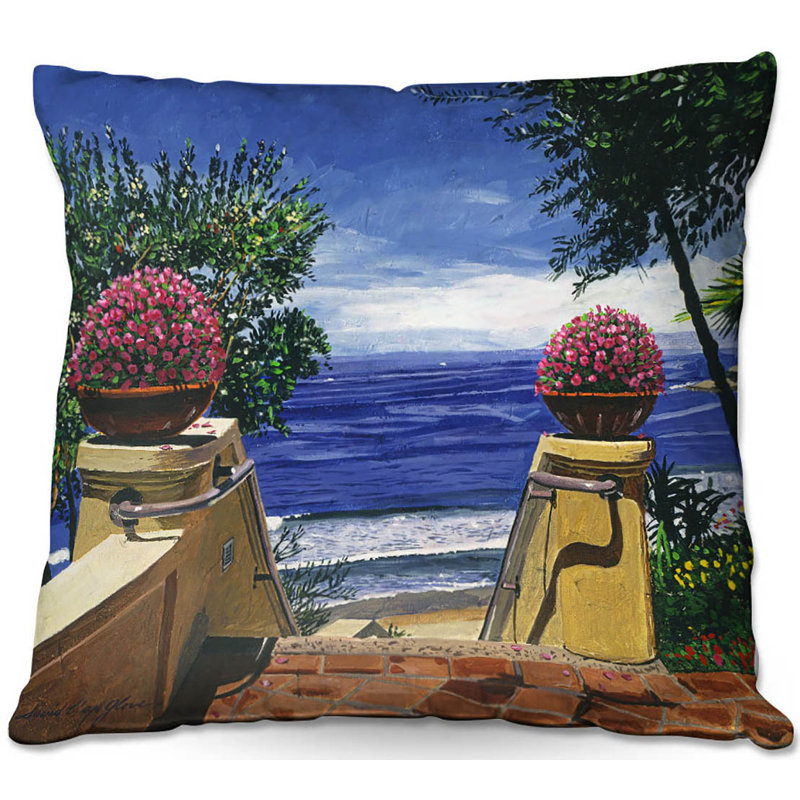 Coussin décoratif canapé pacifique ocean, 18 po x 18 po