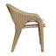  Fauteuil d'extérieur en osier Kavali
