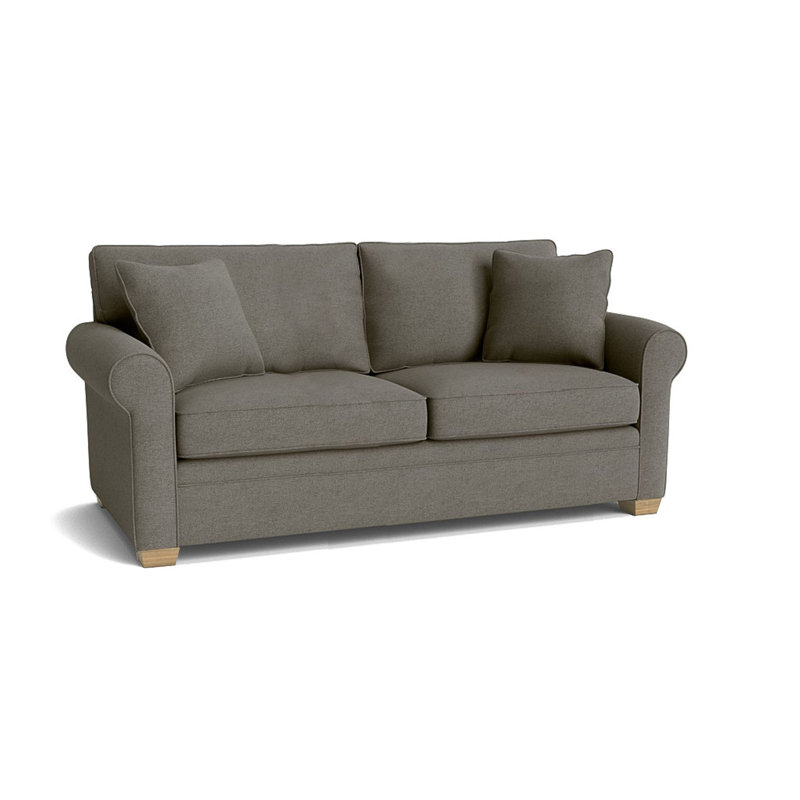 Quaker Upholstered 76'' Sofa, Unfinished, Entice Mist