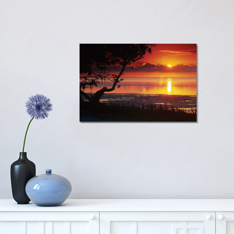 Sunset Over Anne's Beach, Florida by Tim Fitzharris - Wrapped Canvas Print, 30.48 cm H x 45.72 cm W