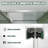 56-60" Wide X 70" High Double Sliding Shower Door, Aluminum Frame Bypass Clear Tempered Glass, Chrome Hardware Enclosure