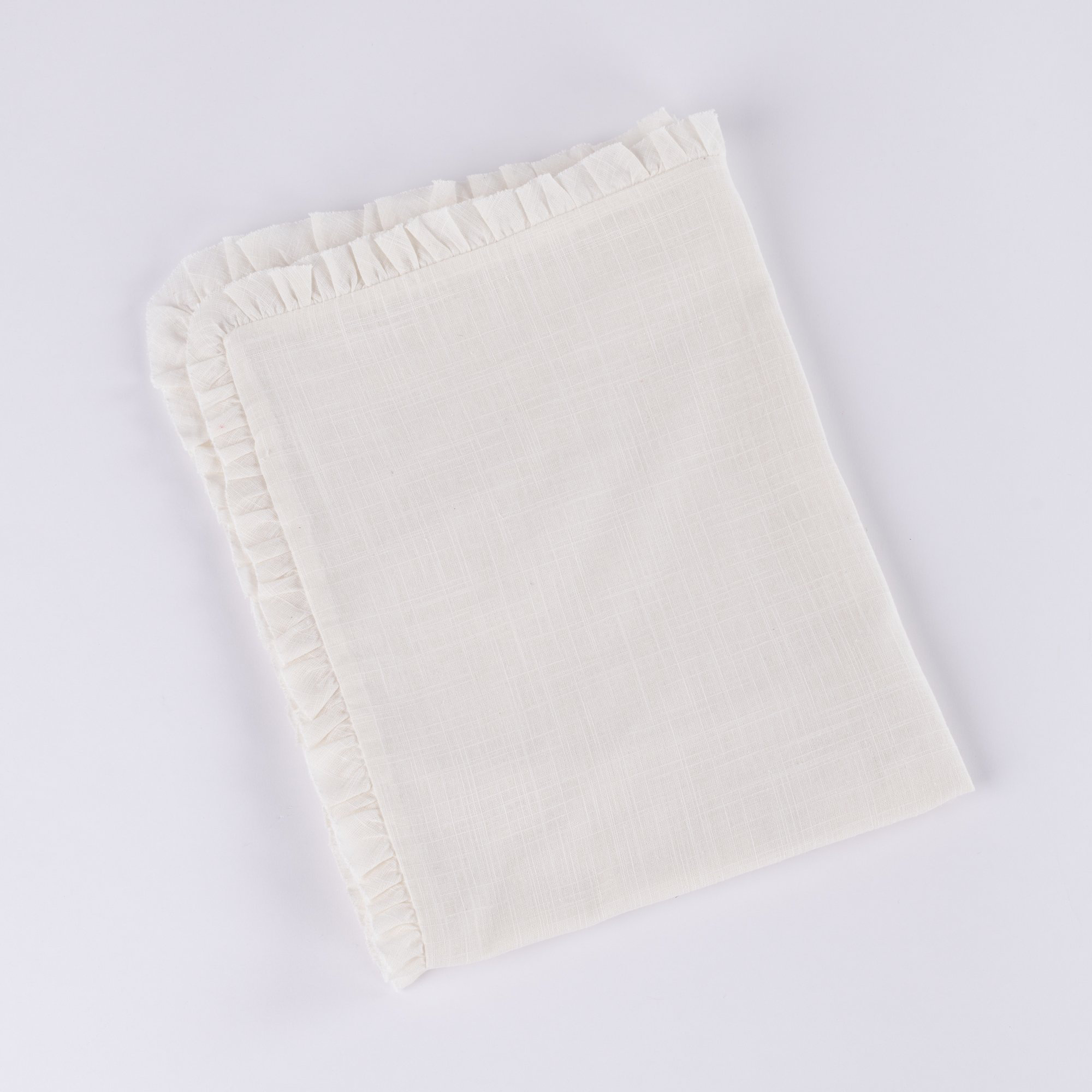 Danza Cotton Sham Set, Broken White, Euro