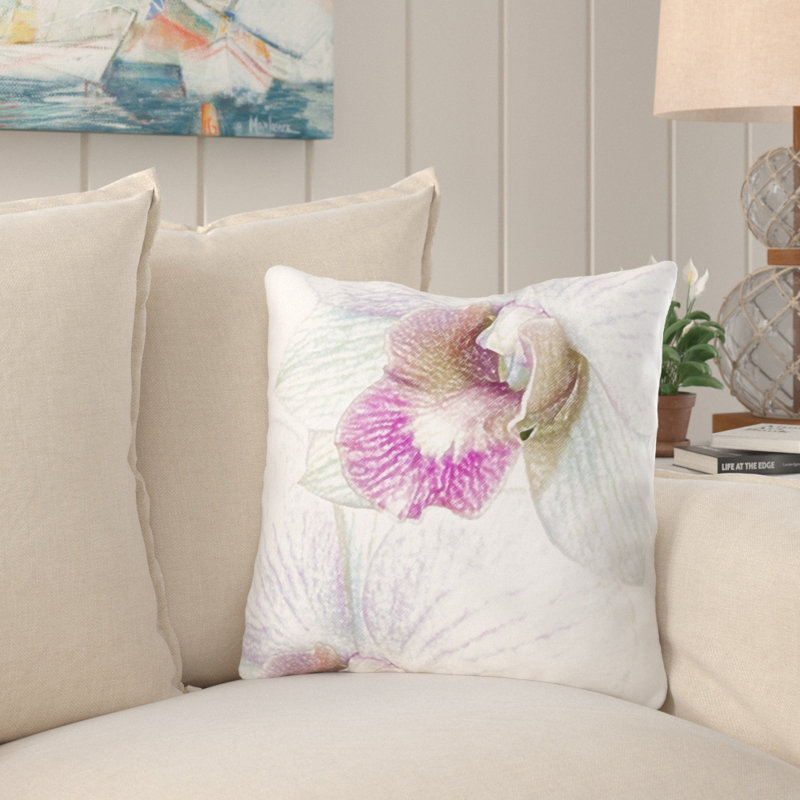 Coussin Orchid Orchid, Microsuède, Intérieur