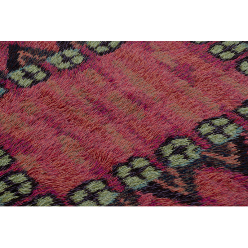 Scandinavian One-of-a-Kind 4'6x6'5 Hand Knotted Area Rug