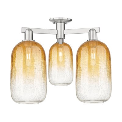 Maestas - 3 Light Semi-Flush Mount