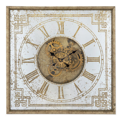 Allijah Metal Wall Clock