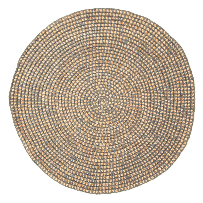 Tapis gris Palas Denizli 3 pi 3 po x 3 pi 3 po