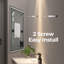 Aluminum Rectangle Mirror-1285879721