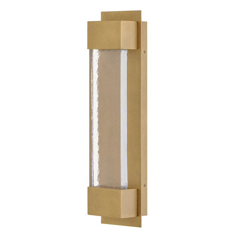 Hinkley Rune Large Led Wall Sconce, 24" H x 6.25" W x 4" D, 18 W