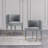 Maya Modern Tufted Velvet Upholstered Elm Wood Dining Side Chair in Gray-91028778