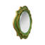 Miroir rond festonné Ethan - vert-711912270