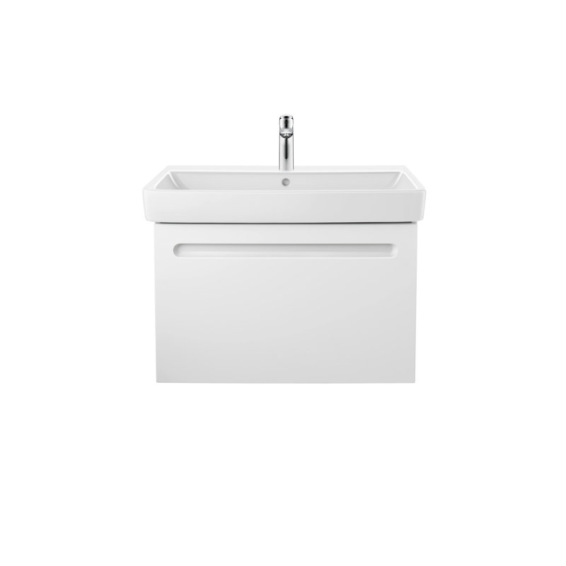Meuble-lavabo simple 31,5 po Duravit No.1, Blanc mat