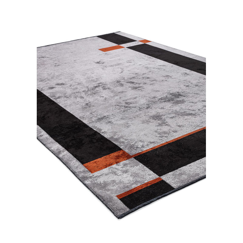 Tapis moderne et minimaliste, Rectangle 9 pi 10 po x 14 pi