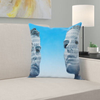 Binary Throw Pillow