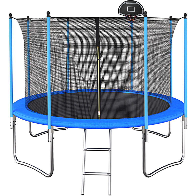 Filet de sécurité à l'intérieur pour trampoline 10 pi avec panier de basketball