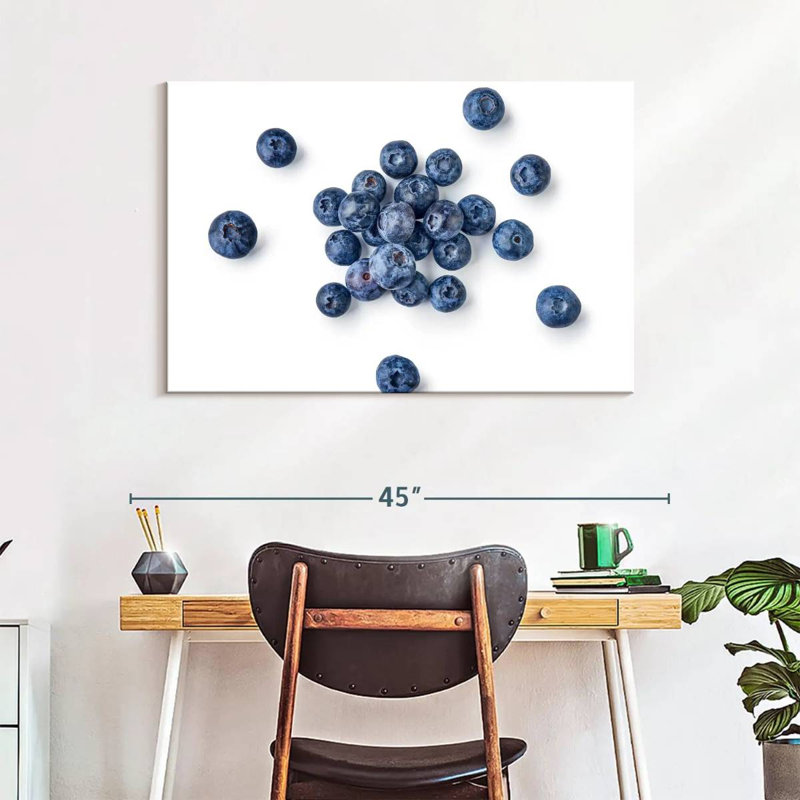 Yarlin Delicious Blueberries, 26" H x 39" W
