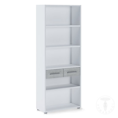 201 cm H x 80 cm W Library Bookcase