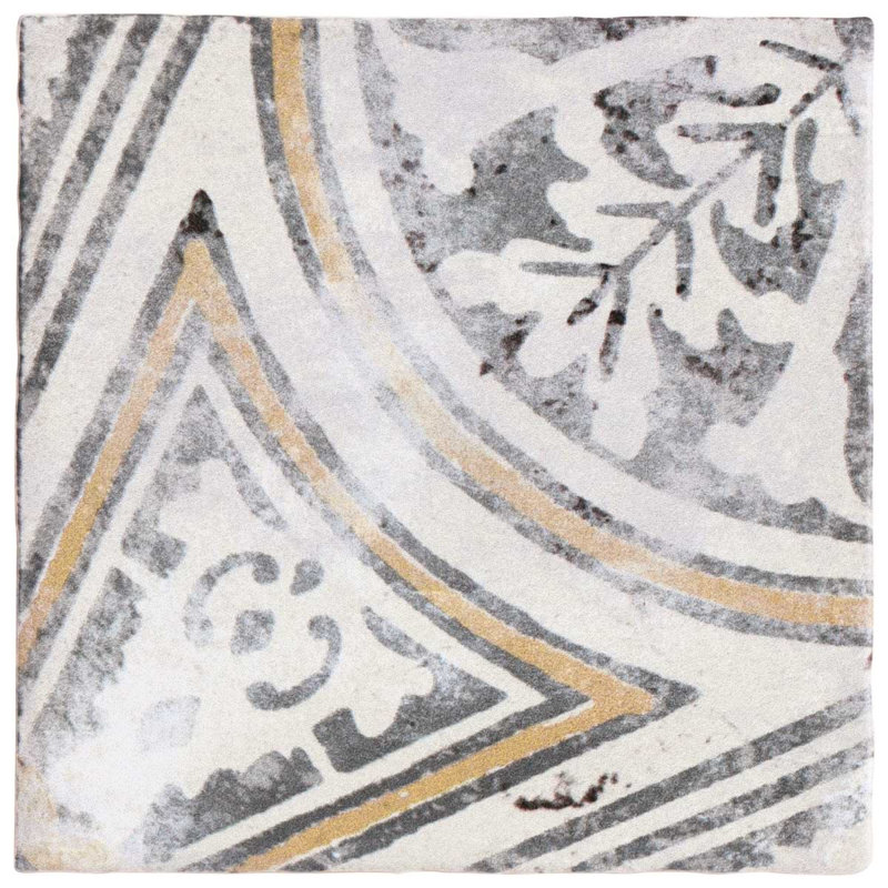 Paula Purroy Talia 5.11 In. X 5.11 In. Matte Ceramic Wall Tile (6.02 Sq. Ft. / Case), Agusti