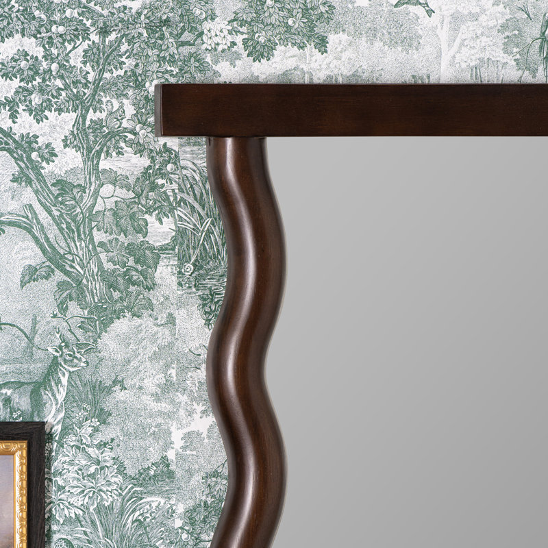 Livia Rectangle Solid Wood Mirror, 35.5" x 23.5"