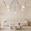 Mineral 5-Light Brass dimmable LED Chandelier-1670624177-1670624190