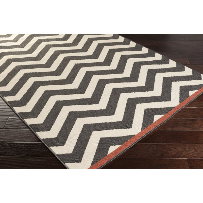Devries Chevron Indoor Rug, Rectangle 2'3" x 4'6"