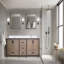 Meuble-lavabo double 84 po x P 22 po avec plateau en marbre de culture-1520753765-1520753771