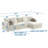 Ritzy Modular Sectional (Chaise)-111700835-111700836