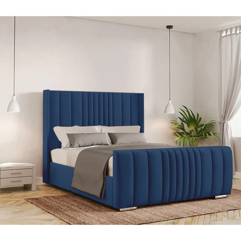 Schwamm Upholstered Bed Frame, Single (3'), Parliament