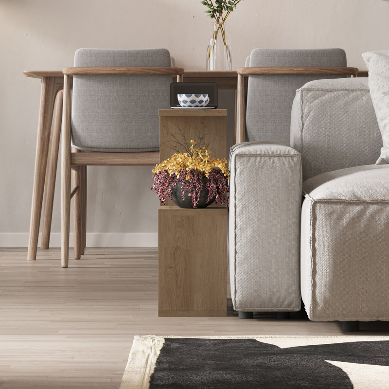 Table de bout avec tablette de plancher, Sepet