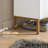 Shoe Storage Cabinet with Adjustable Shelves and Soft-Close Hinges
