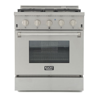 Kucht 30'' W Dual Fuel Free Standing Range
