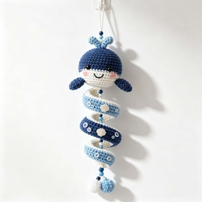 Ironwork barrel Crochet Ornament DIY Kit